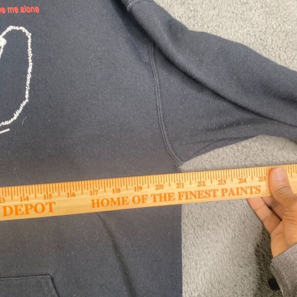 Frog Skateboards Hoodie Sweatshirt Black Surf Sk8 Stars Skate Distressed Y2K 90' - Picture 9 of 13